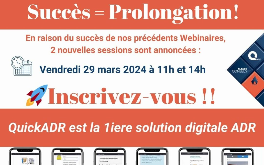 Annonce webinaire eceptionnel le 29 mars 2024